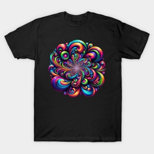 psychedelic swirl T-Shirt